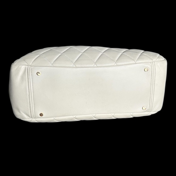 Kate Spade Off-White Quilted Tote Bag - Picture 6 of 13